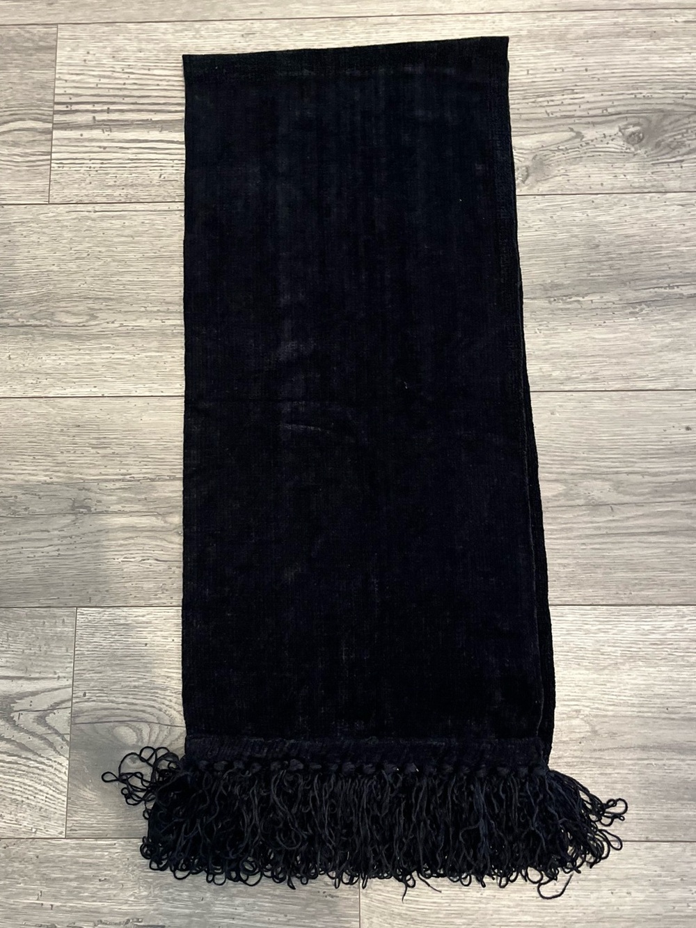Outbrook Women’s Soft Fall Winter Black Dense Loop Fringe Scarf Cozy Comfy